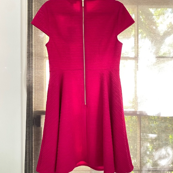 (NEW) Bright Pink Ted Baker dress, size 3 - Picture 2 of 5